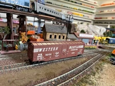 ho train box car WESTERN Marlyand w m 36003