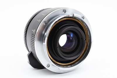 Minolta M-Rokkor 28mm f/2.8 Lens for CL CLE Leica M w/Hood [AS-IS