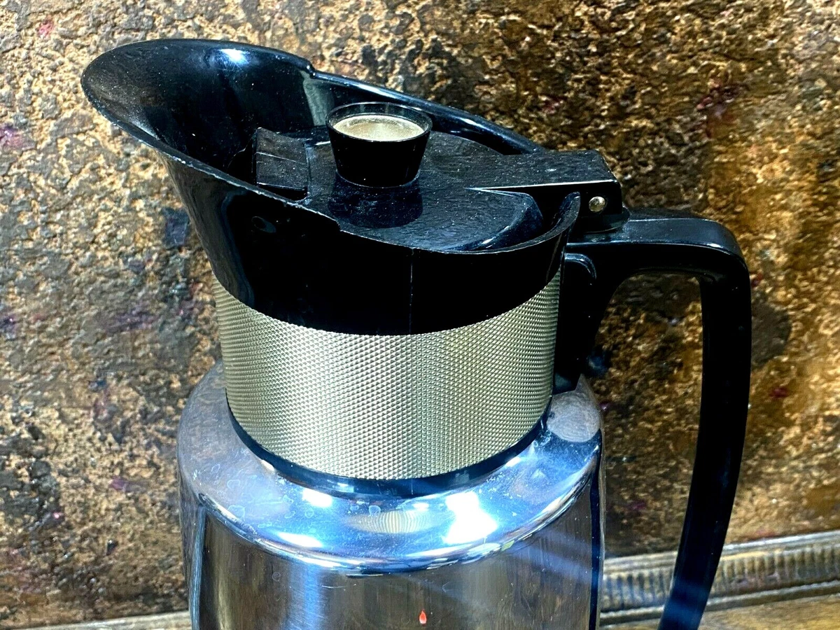 Vintage Cory Jubilee 4 - 16 Cup Coffee Chrome Automatic Percolator