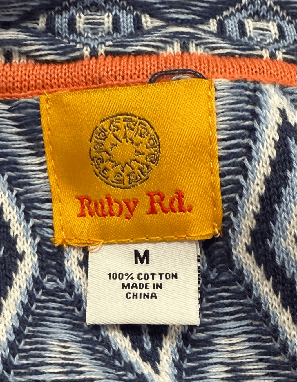 Ruby Rd. Lightweight Knit Sweater Geometric Patte… - image 6