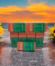 *7* 12ct Plackers Micro Mint Dental Floss Picks  Travel Case Fresh Mint 84 Picks