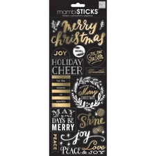 Me And My Big Ideas Merry Christmas Joy Specialty Stickers