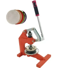 Round Sample Cutter Hand Pressure Sampling Knife Textile Fabric Disc Sampler