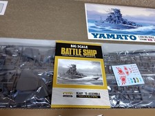 Yamato battleship plastic model length will be about 105cm after assembling DDP