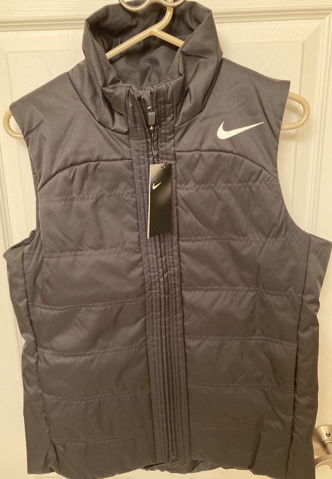 Nike Training Vest Full Zip Puffer AQ3568-060 Women's Size Medium for sale  online | eBay