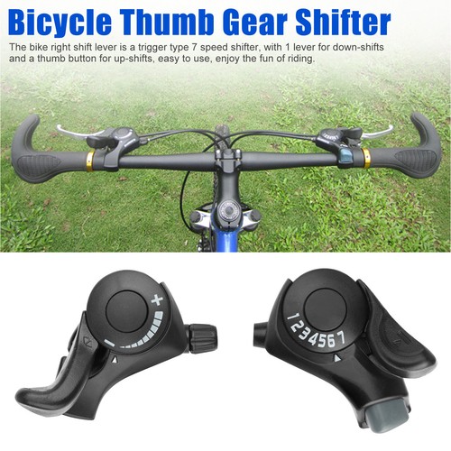 Bike Gear Set TX-30 Thumb Shifters 3x7 Speed Mountain Bike Gear
