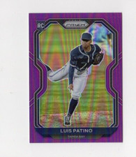 2021 Prizm Baseball Luis Patino Rookie #189 Purple Prizm Tampa Bay Rays