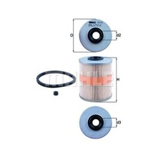 Kraftstofffilter KNECHT KX 206D für CITROËN GMC MITSUBISHI NISSAN OPEL PEUGEOT