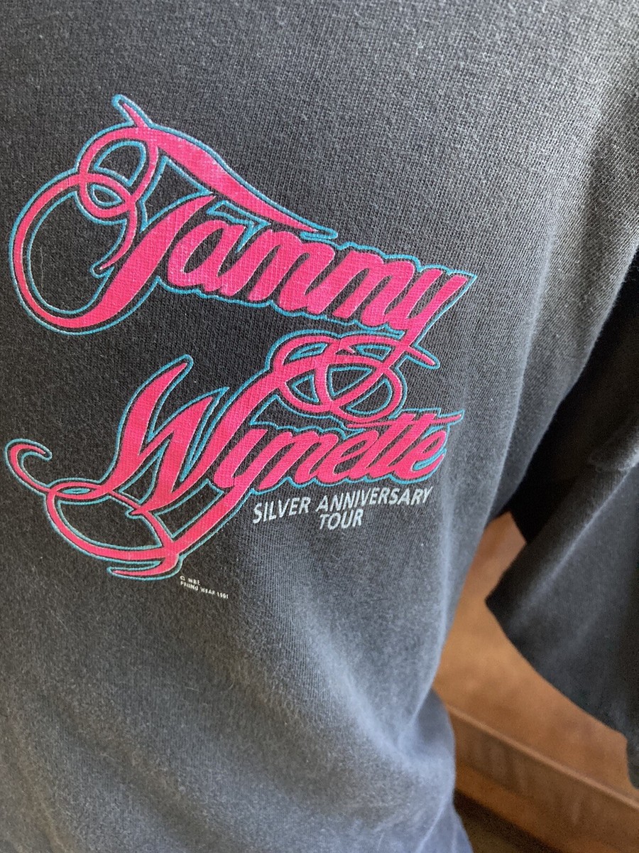 Vintage & Original 1991 Tammy Wynette Tour T-shirt 90s 80s USA View 2