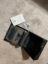 Vintage Smith Corona Clipper Typewriter w/case, manual excellent++++++ thumbnail