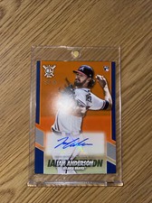 2021 Topps Big League - Ian Anderson - Orange /99  Opening Act Autograph OAA-IA