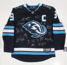 UTAH MAMMOTH 2025-26 TEAM SIGNED NHL HOCKEY JERSEY W/LOA LOGAN COOLEY
