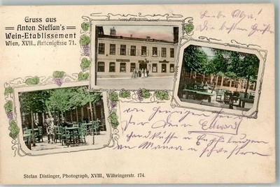13658827 - Wien Gasthaus Steffans Wein-Etablissement Antonigasse 71 Hernals