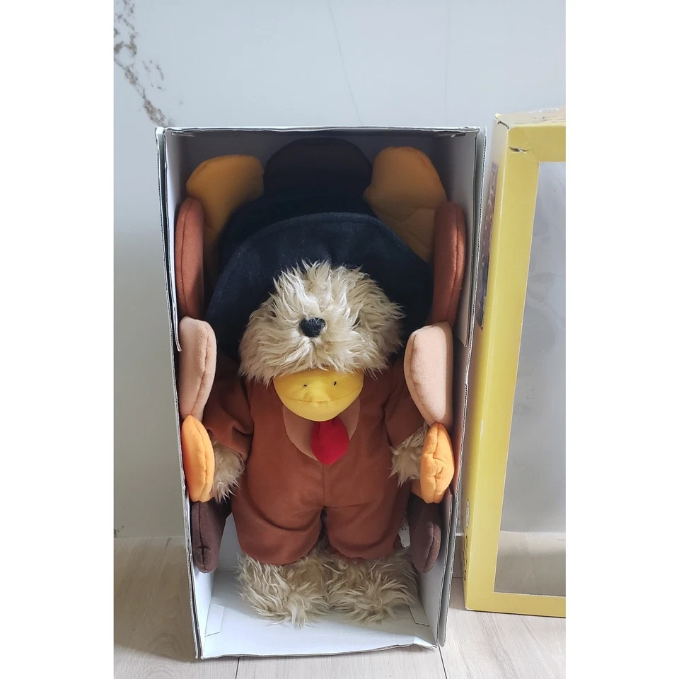 Traditions Harvest Sitter Turkey Plush Bear In Box Thanksgiving Fall Decor - Image 3 of 4