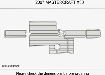 #ad 2006 2010 Mastercraft X30 DuraEVA Boat flooring $659.00