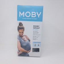 Moby Classic Wrap Baby Carrier Gray