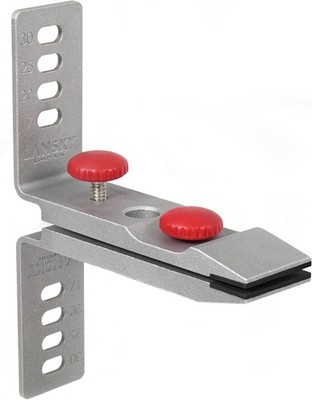 Lansky Sharpeners Rubber-Jaw Multi Angle Dual Thumbscrew Knife Clamp
