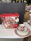Vtg Diner Coca Cola Dinnerware 12 Pc Set ALWAYS COCA COLA By Gibson NEW In Box