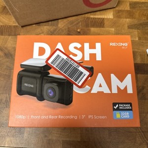 Rexing DT2 Dual Channel 1080p Front and Rear Dash Cam