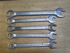 Kamasa Tools Metric Combination Spanner Set 20 21 22 23 29mm W Germany Cr-V