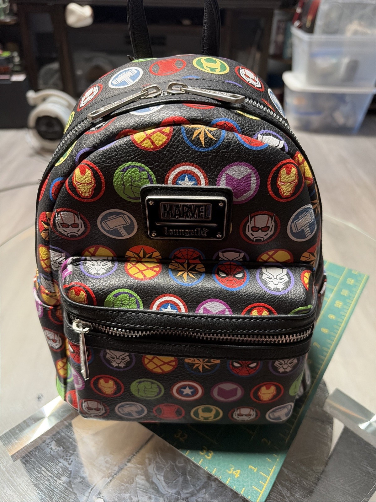 Loungefly Marvel Comic Mini Backpack Avengers icon Japan Exclusive Rare Tags New