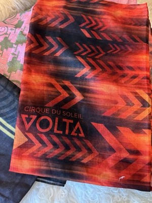 Cirque du Soleil Assortment Of 9 Show Scarves Some With Tags All New