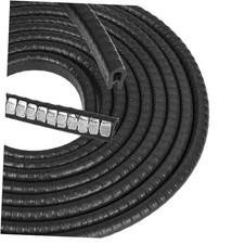 Edge Trim Black Small, Fits Edge 1/16 to 1/8 Inch, Length 3 Meter 10 Feet