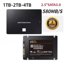 4TB 2TB 1TB SSD 2.5'' SATA III Internal Solid State Drive PC/MAC 560MB/s