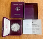 1986 Proof Silver Eagle in Original Box From an Original Box of Eagles Stunner