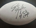 Steve Spagnuolo (Kansas City Chiefs) Signed NFL Football JSA COA 4x S.B Champs