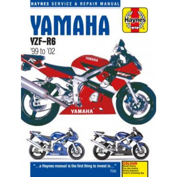 Yamaha Motorrad YZF R6 (1999-2002) Workshop Manual Haynes-image