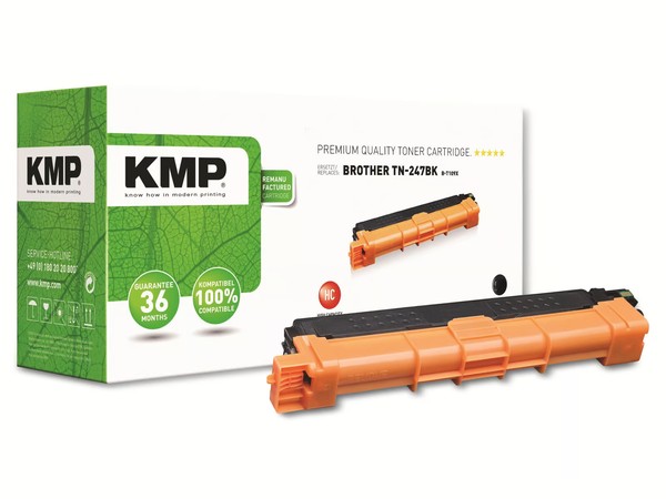 KMP Toner B-T109X, Schwarz-image