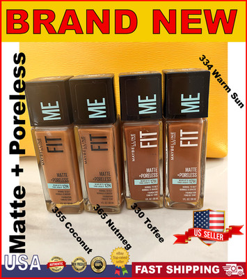 Maybelline Fit Me Matte + Poreless normal to Oily wears up to 12 hours | 4 SET