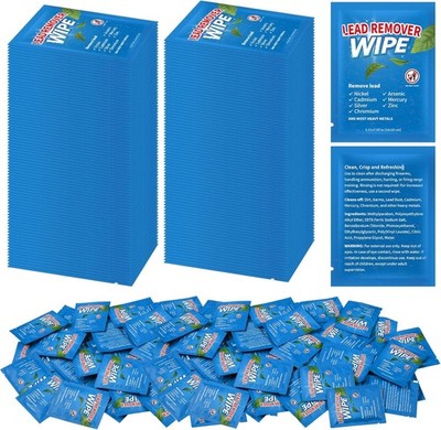 100 Pack Lead Remover Wipes for Shooting Hand & Surface Cleaning Wipes Effect...