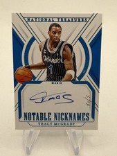 202425 National Treasures Notable Nicknames Tracy Mcgrady Auto #NN-TMA 1/1