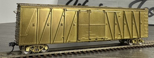 Overland Models, Inc. HO Latón #OMI-3012 Union Pacific A-50-4 Auto Box Car 50' | Condition: New