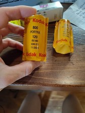 Kodak Portra 800 Color Negative Film ISO 800, 120 Size, 2 Rolls, Expired 11/23