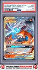 2019 Pokemon Sun & Moon Unbroken Bonds #20 Reshiram & Charizard Gx PSA 10