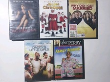 Tyler Perry DVD Lot Of 5 Family Reunion, Why Did I Get Married, Madea Christmas