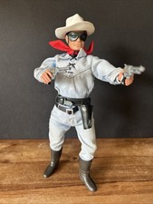 Vtg Gabriel Toys 1973 10" The Lone Ranger Action Figure Guns Mask Hat Rare