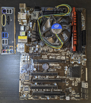 Intel i7-3770K 3.50GHZ AsRock Z77 Extreme3 Motherboard 8GB DDR3