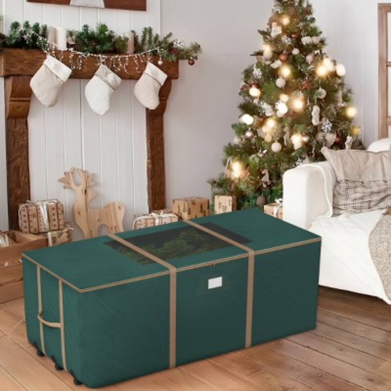 Elf Stor 67''X28''X28'' Rolling Christmas Tree Storage 