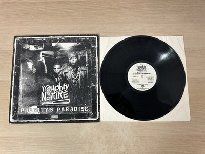 Naughty By Nature : Poverty's Paradise [PA Explicit] 1st 1995 USA Vinyl LP Promo