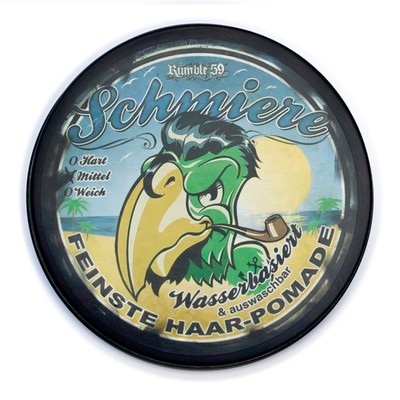 Schmiere Pomade Herren, Limonenduft, 250 ml, mittlerer Halt, wasserbasiert