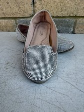 Link Confort Girl Shoes Size 13 Youth Sparkle Slip Ons Flats Ballet
