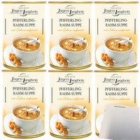 JüRgen Langbein Pfifferling-Rahm-Suppe Mit Sahne Verfeinert 6X400Ml Dose usy