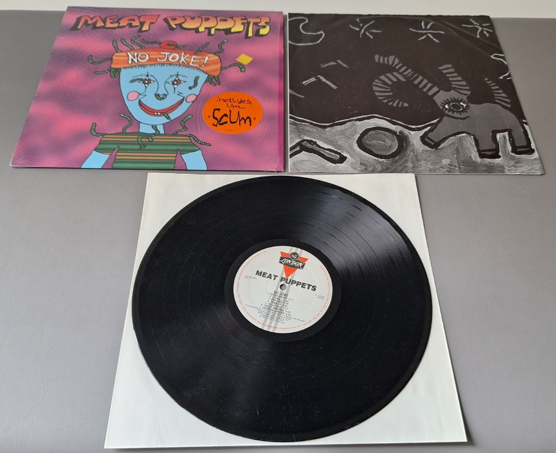 MEAT PUPPETS original Vinyl LP No Joke! (1995 London Records USA