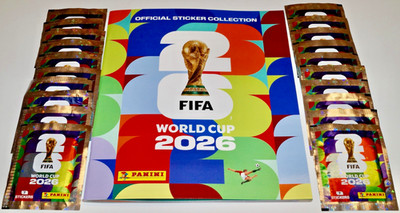 Panini World Cup 2026 -Leeralbum Softcover + 20 Tüten (140 Sticker) LIEFERBAR