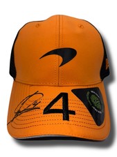LANDO NORRIS SIGNED MCLAREN CASTORE 2024 FORMULA 1 CAP (ACG CERT AG16972)