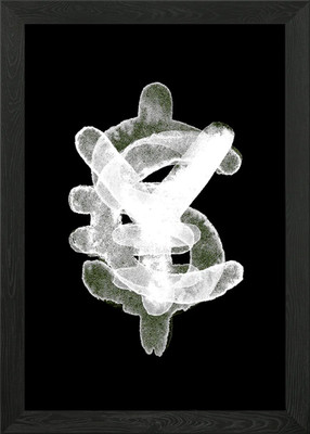 YES to CASH Gerahmtes Wandbild Poster Leinwanddruck Bild